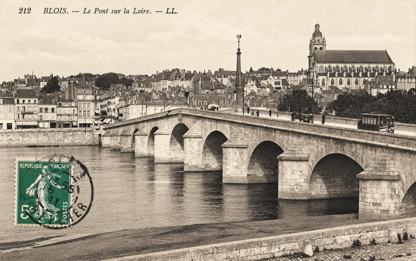 Carte postale Blois 01 - Remastered
