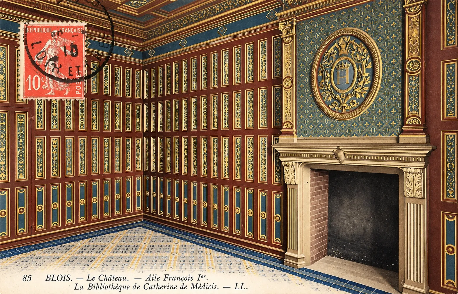 Carte postale Blois 04 - Colorized