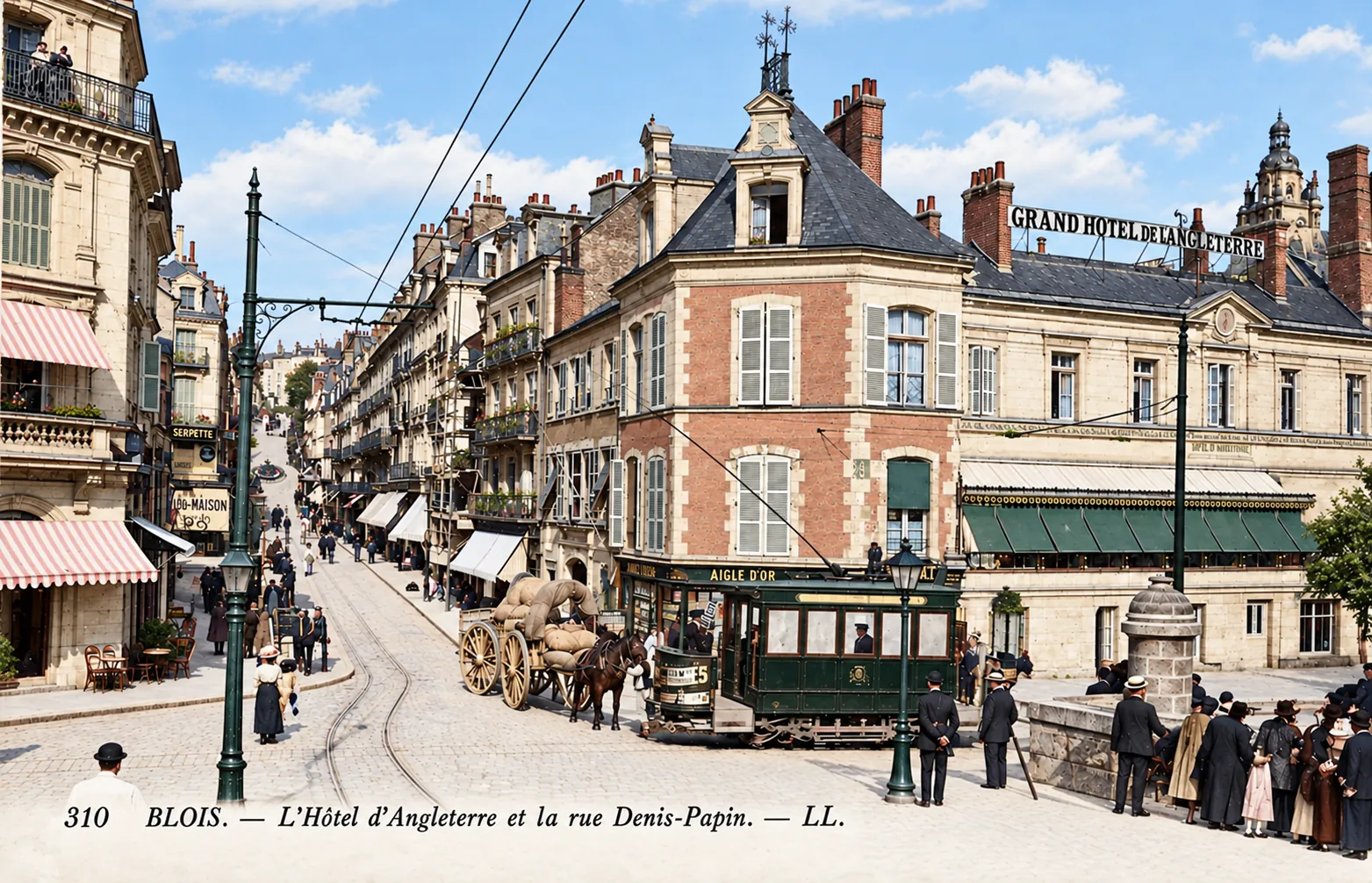 Carte postale Blois 06 - Colorized
