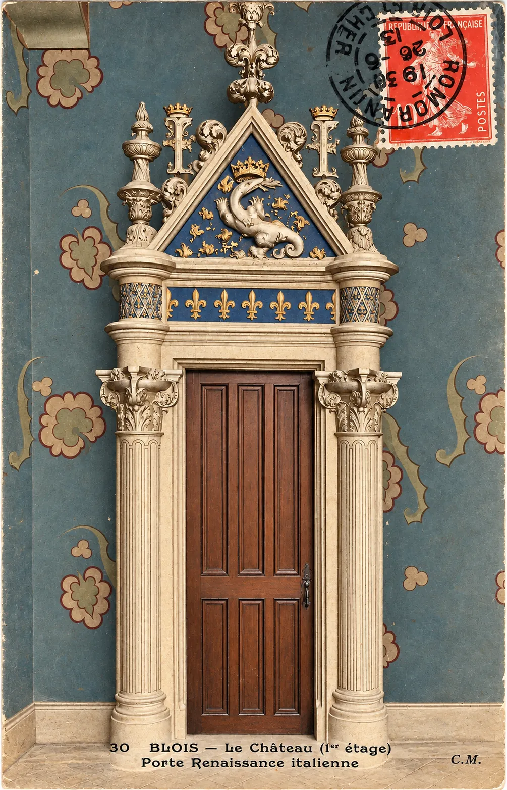 Carte postale Blois 07 - Colorized