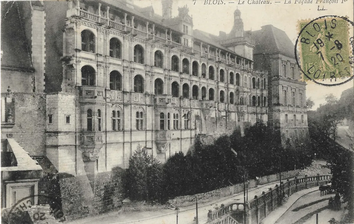 Carte postale Blois 08 - Original