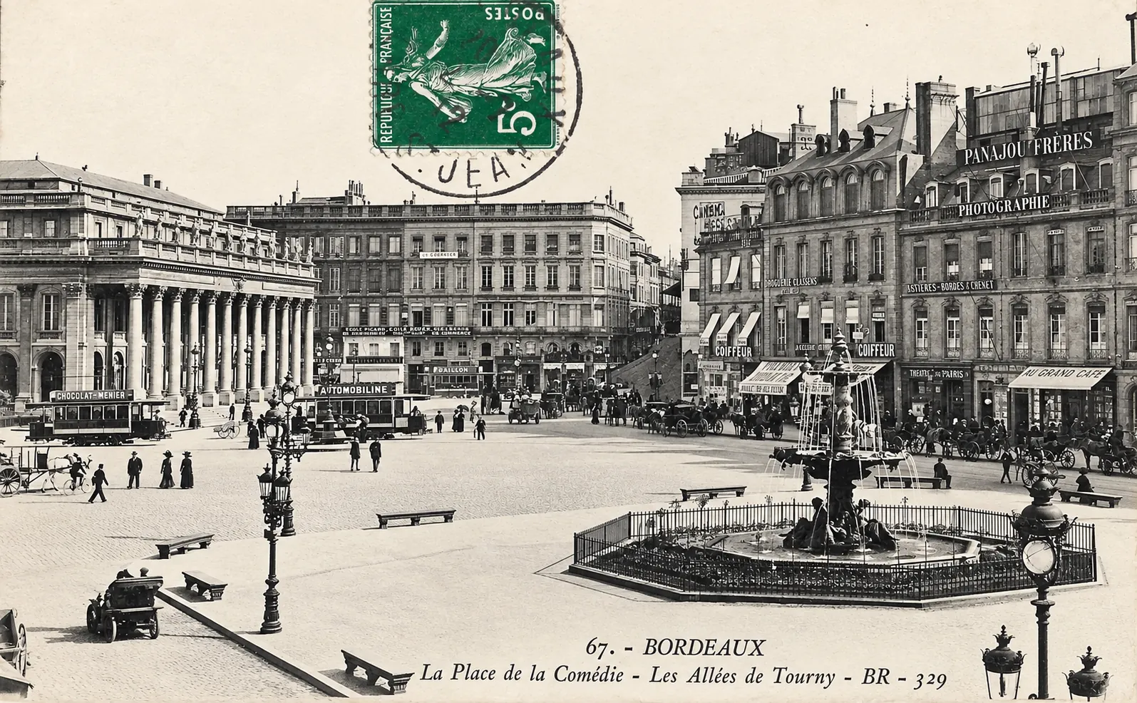 Carte postale Bordeaux 01 - Remastered
