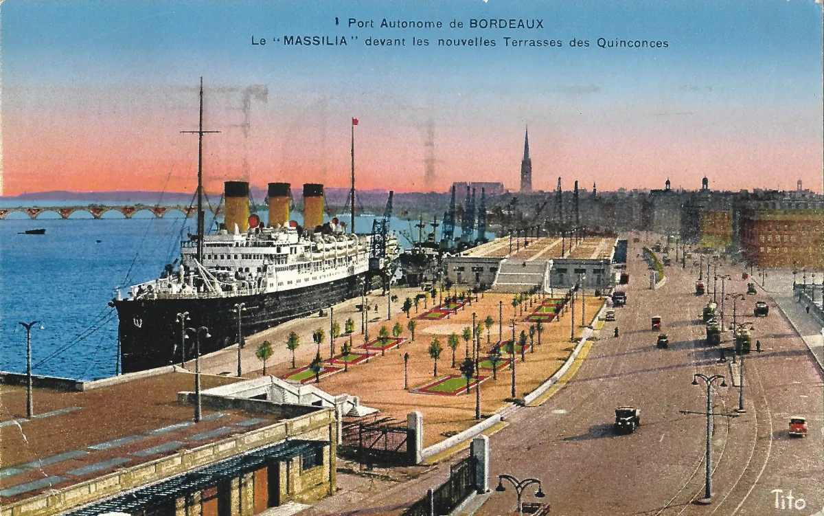 Carte postale Bordeaux 02 - Original
