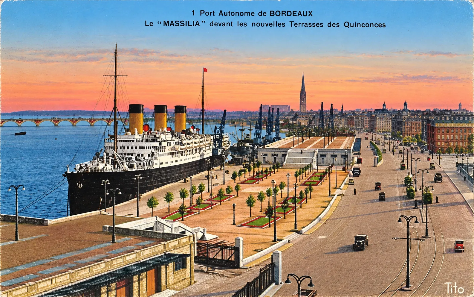 Carte postale Bordeaux 02 - Remastered
