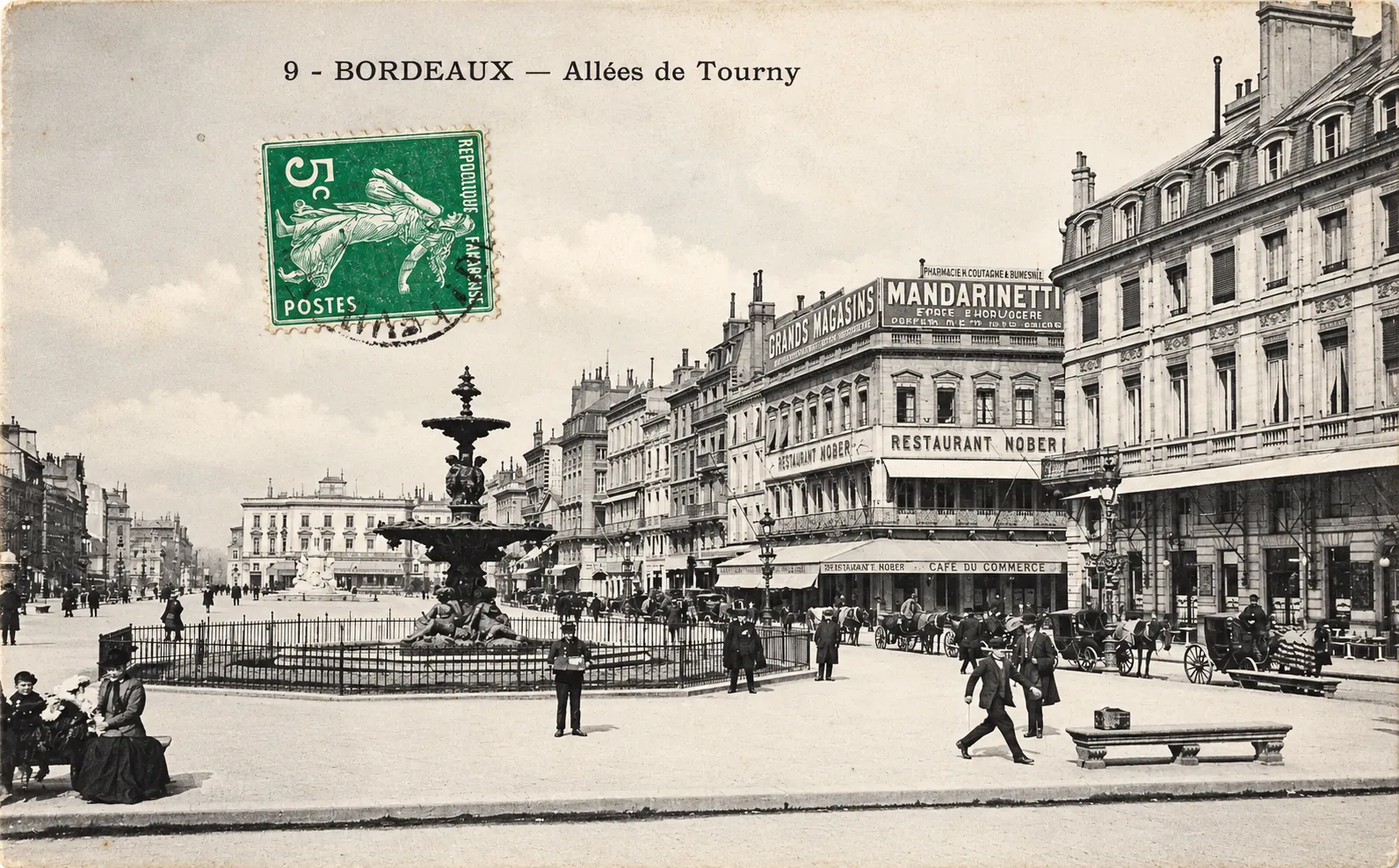 Carte postale Bordeaux 03 - Remastered