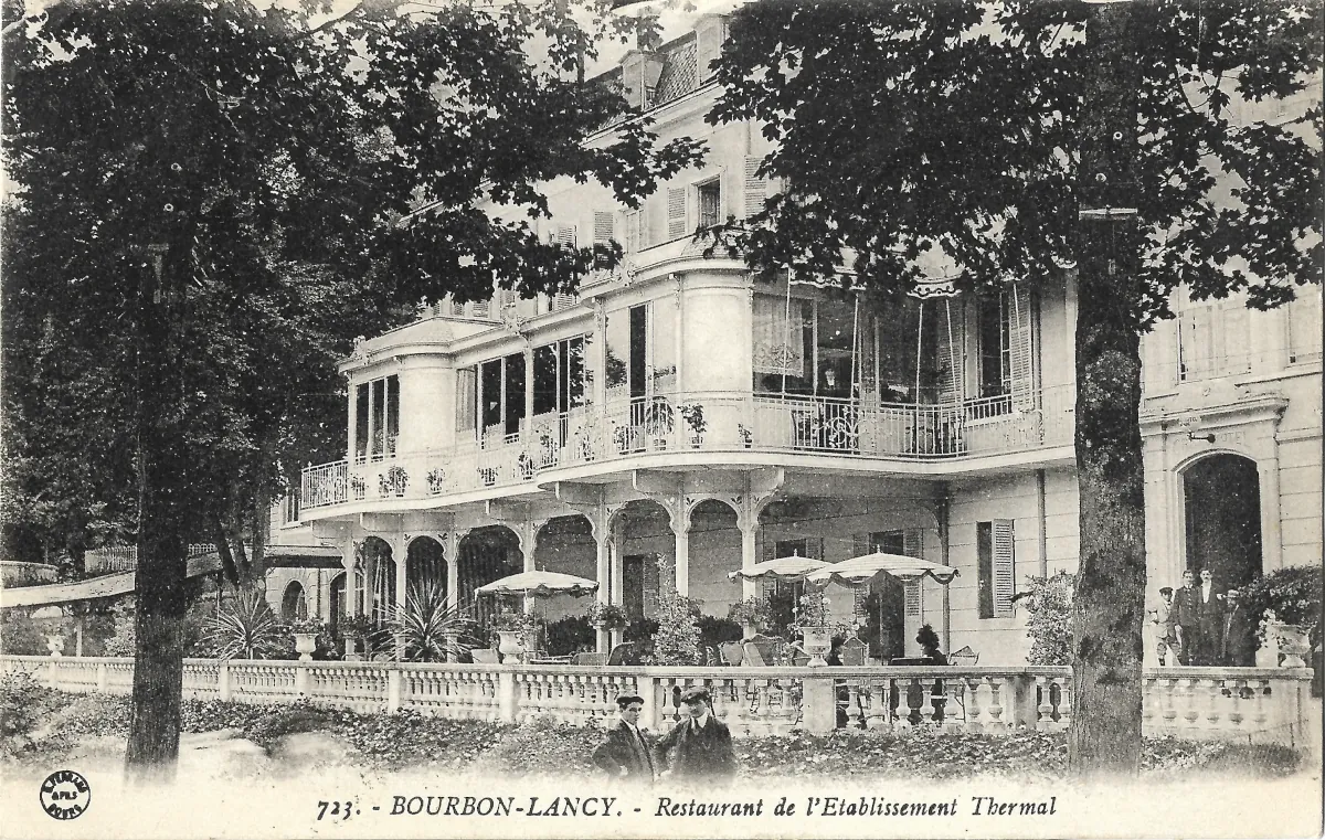 Carte postale Bourbon_Lancy 01 - Original