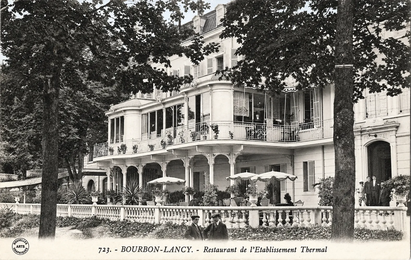 Carte postale Bourbon_Lancy 01 - Remastered