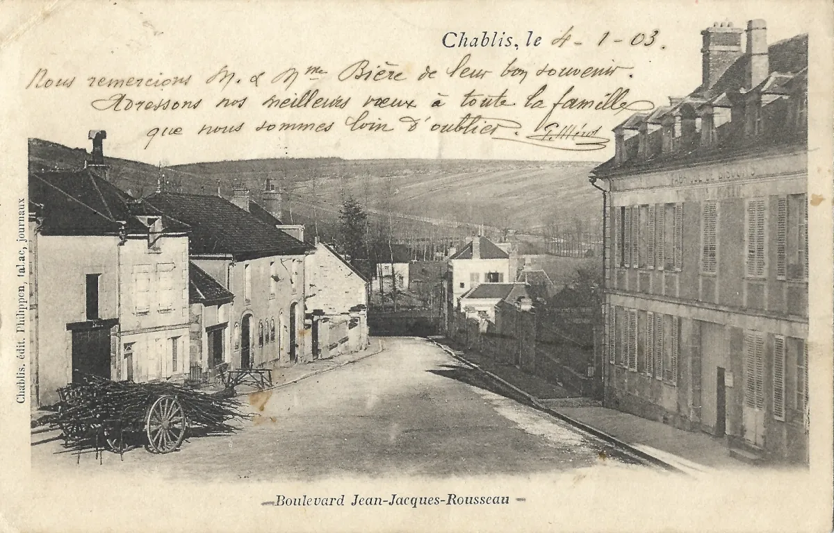 Carte postale Chablis 05 - Original