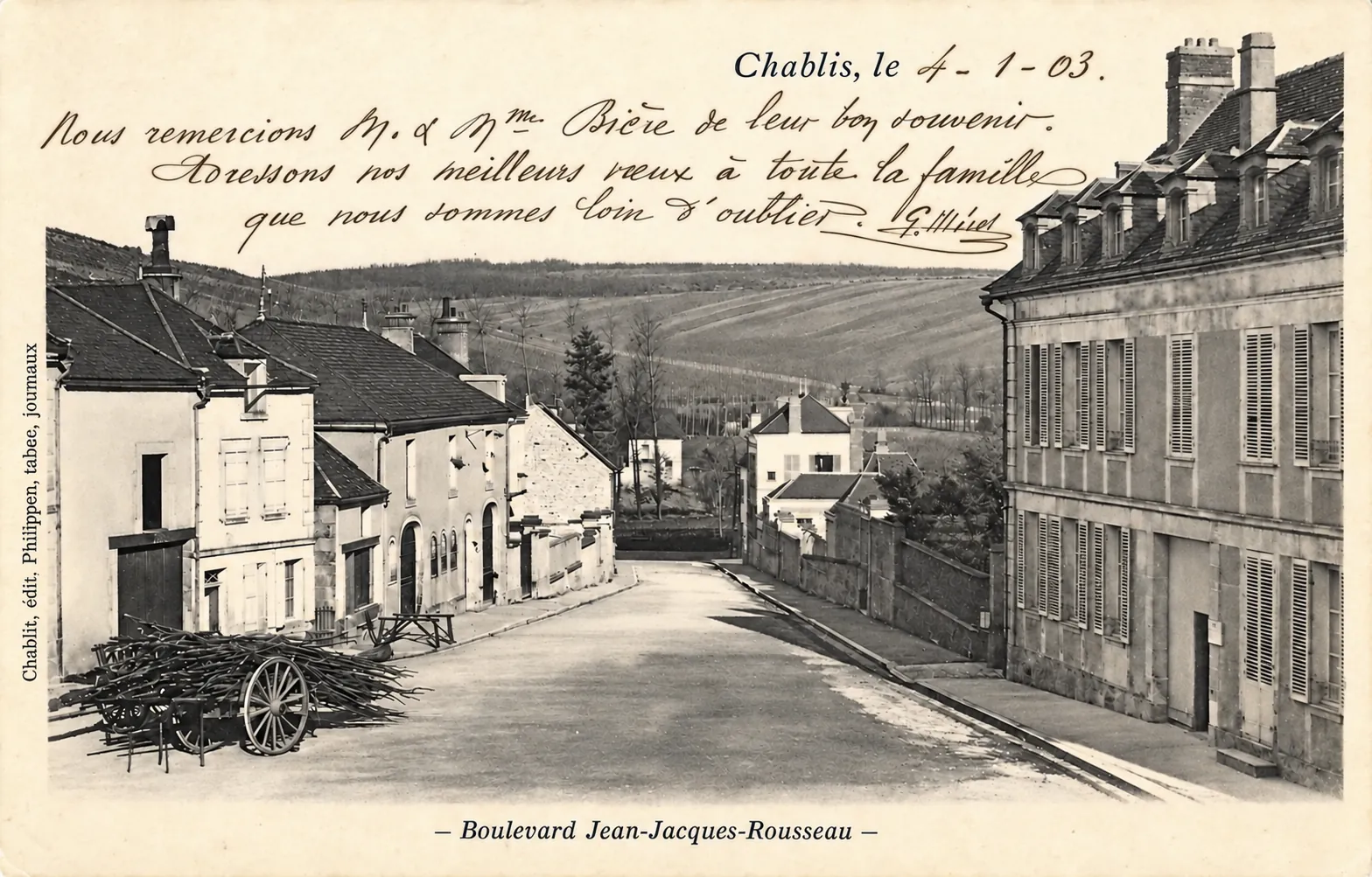 Carte postale Chablis 05 - Remastered
