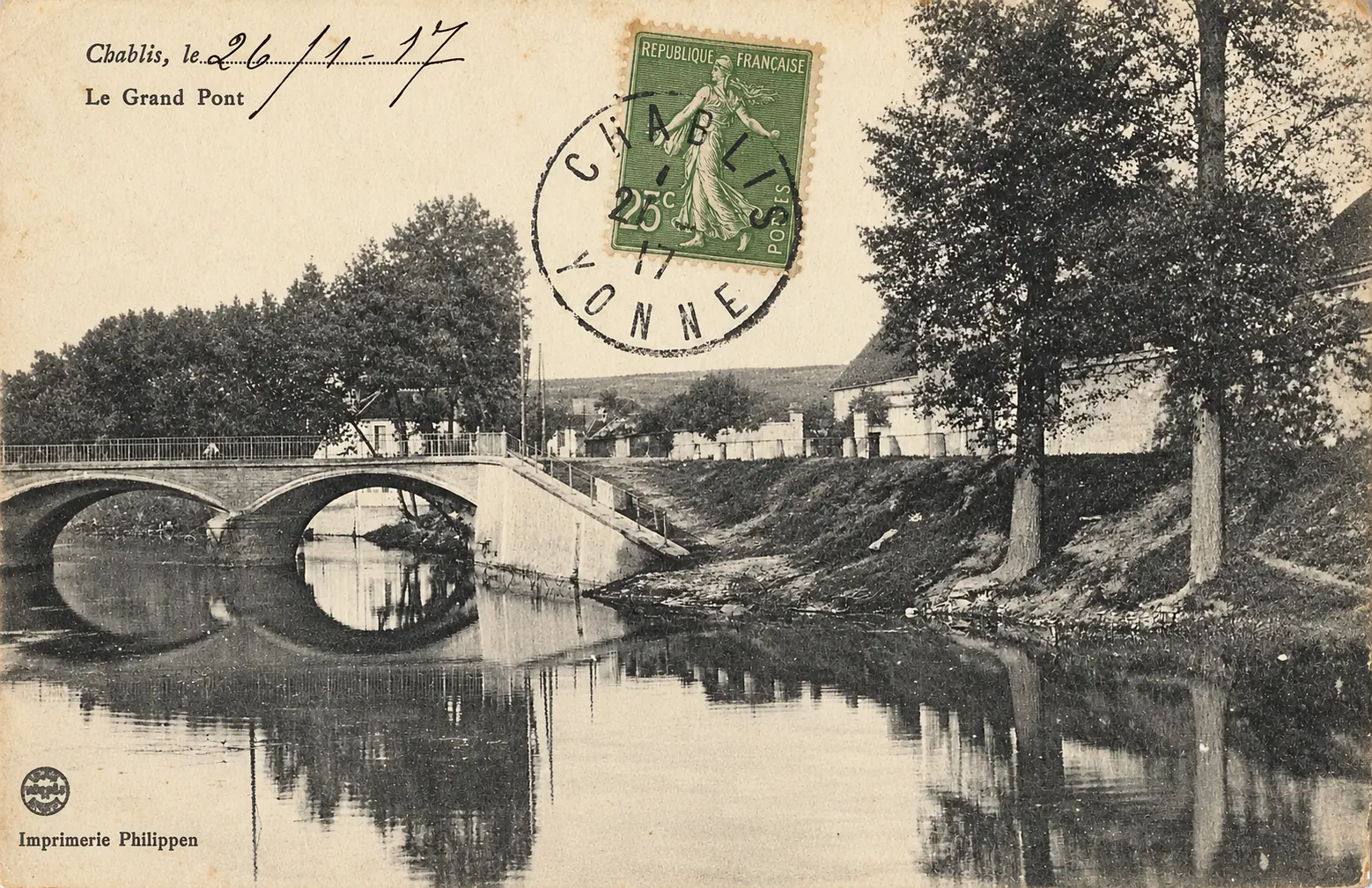 Carte postale Chablis 06 - Remastered