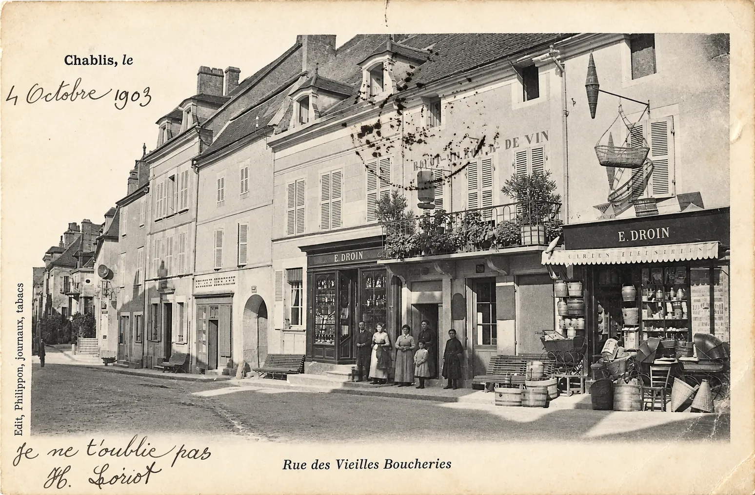 Carte postale Chablis 07 - Remastered