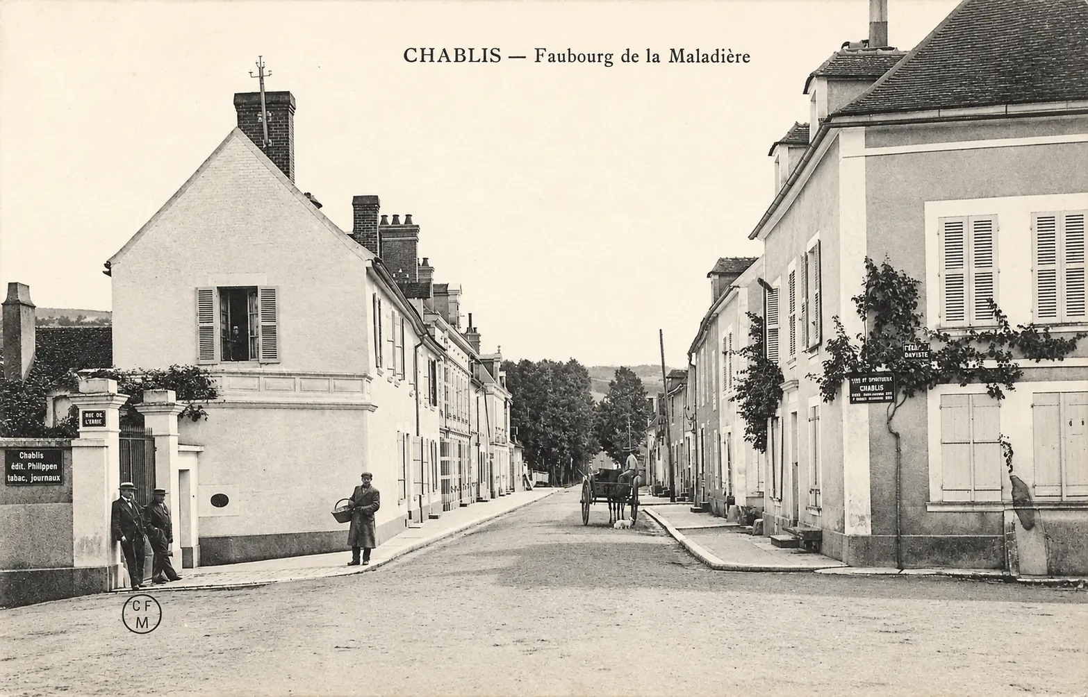 Carte postale Chablis 08 - Remastered