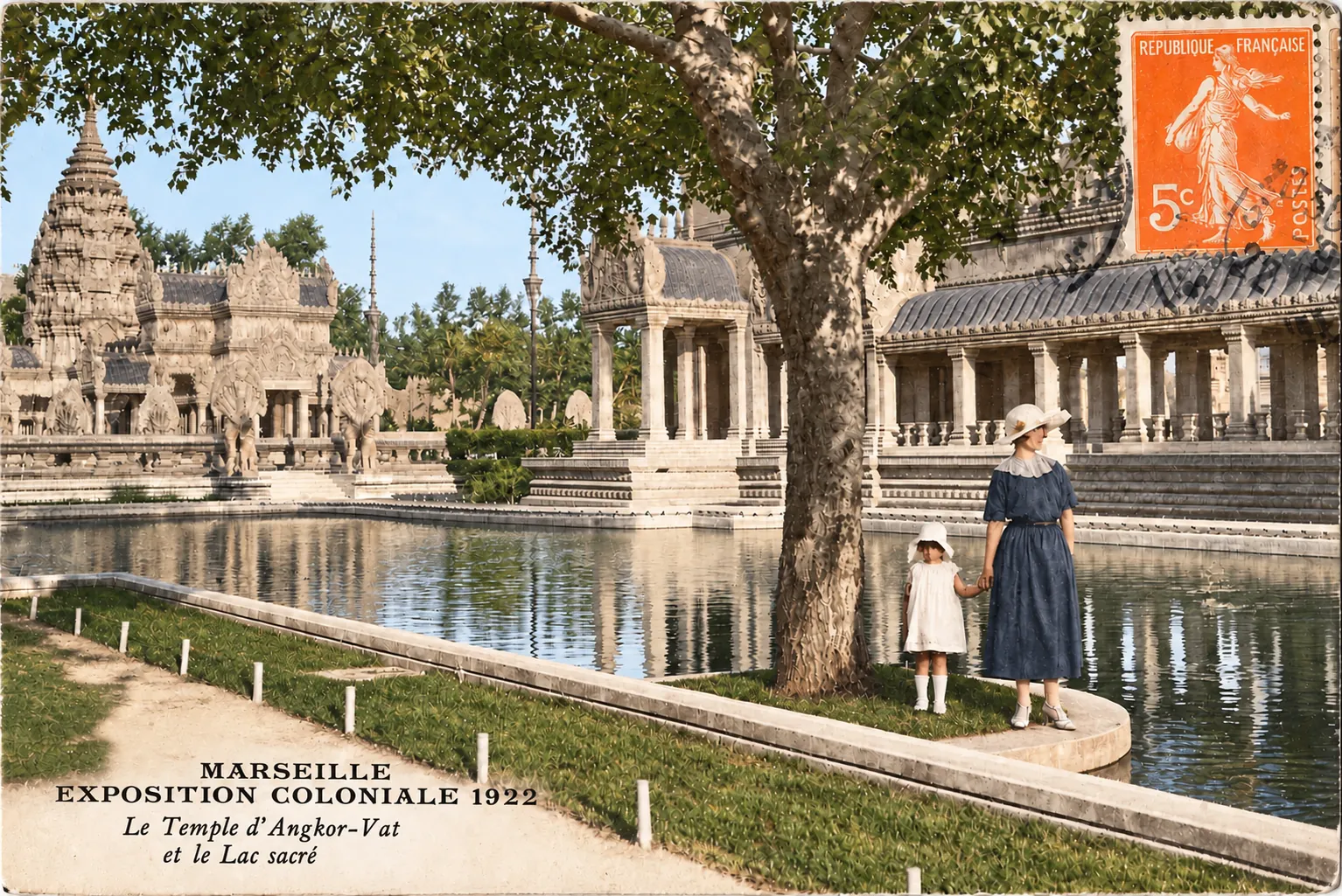 Carte postale Marseille 04 - Colorized