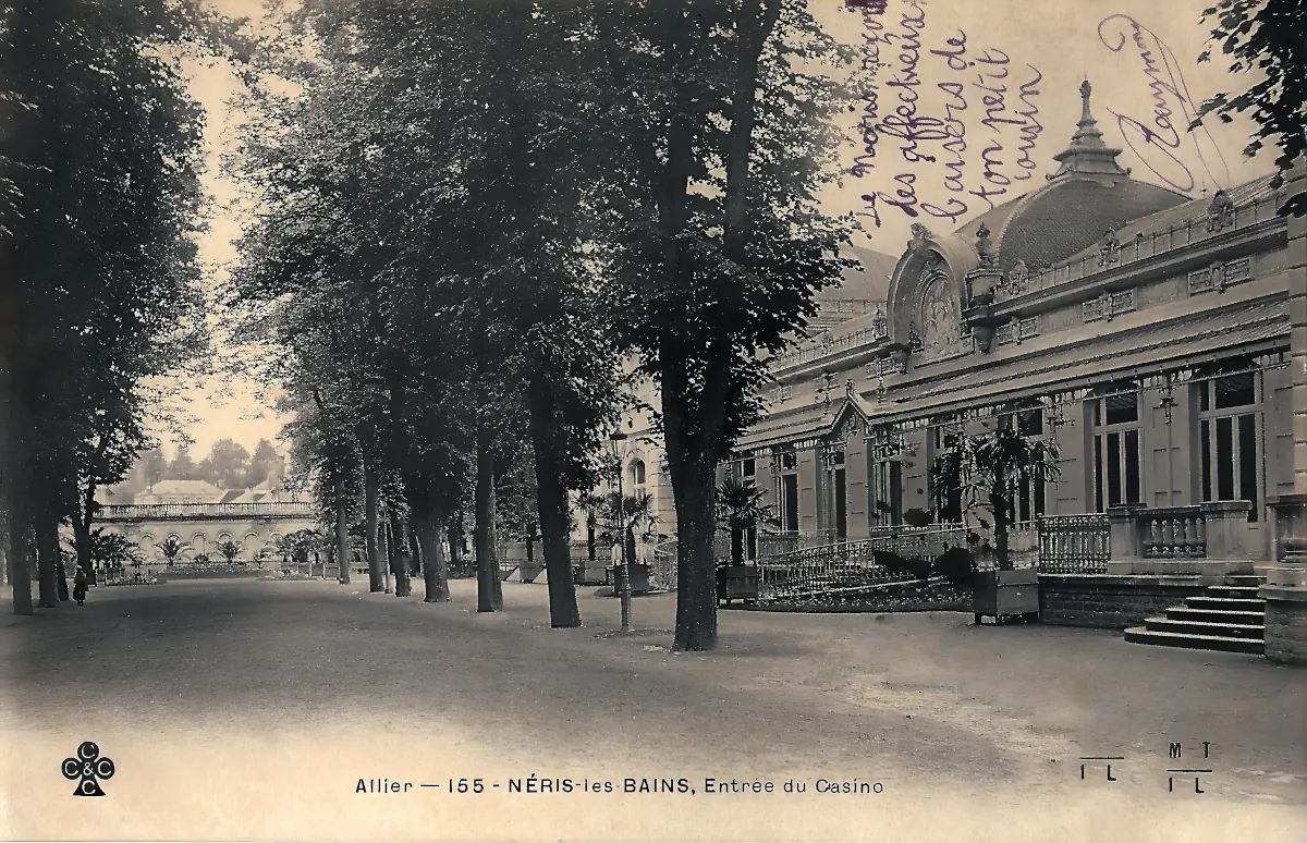 Carte postale Neris_les_Bains 01 - Remastérisée