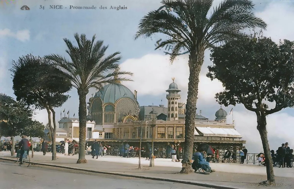 Carte postale Nice 02 - Colorisée