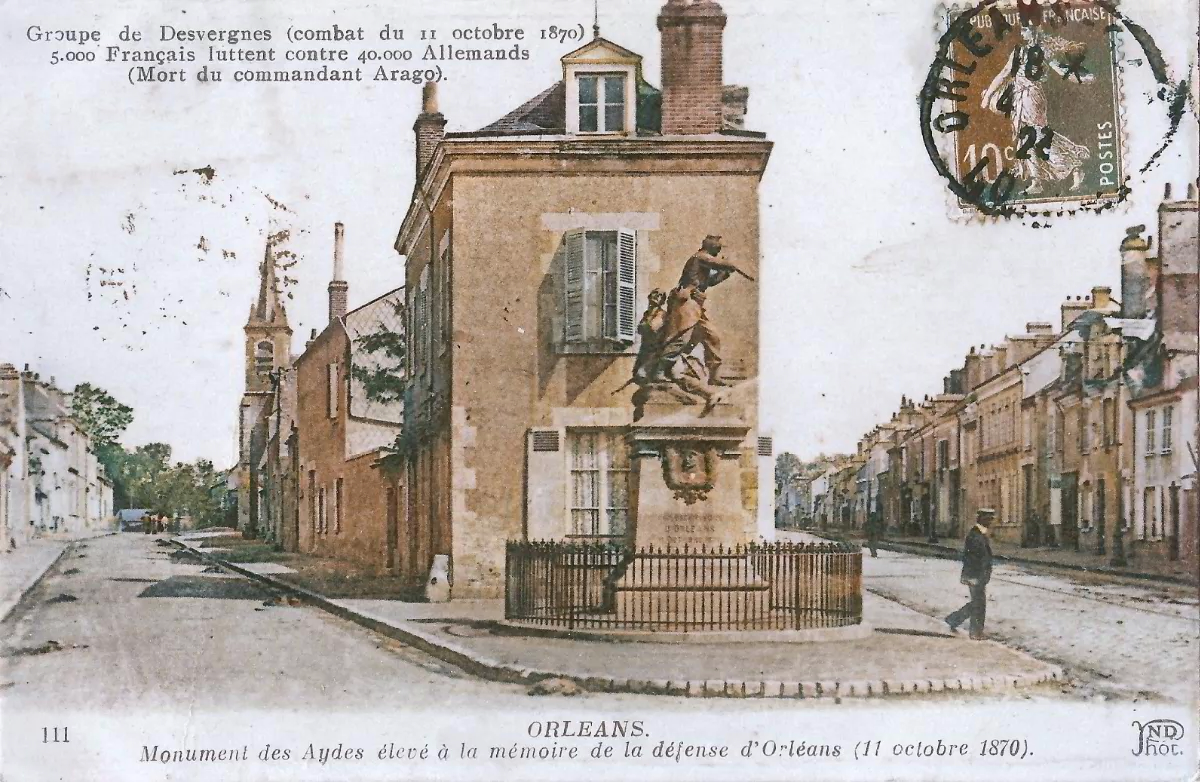 Carte postale Orleans 05 - Colorisée