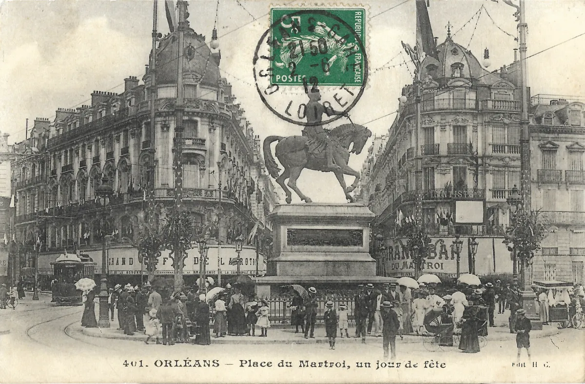 Carte postale Orleans 07 - Original