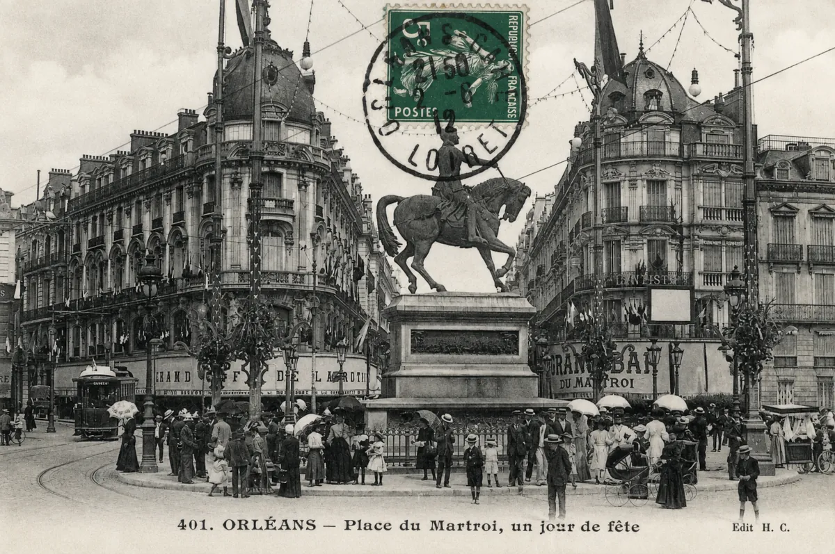 Carte postale Orleans 07 - Remastérisée