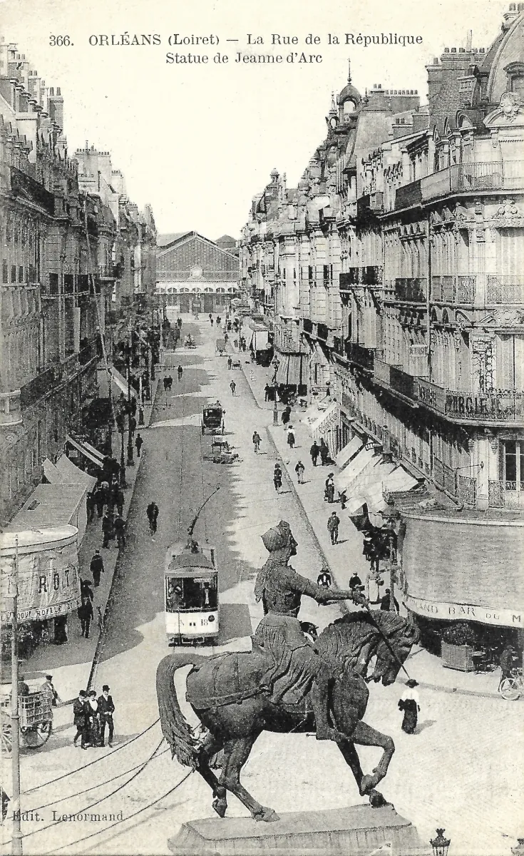 Carte postale Orleans 08 - Original