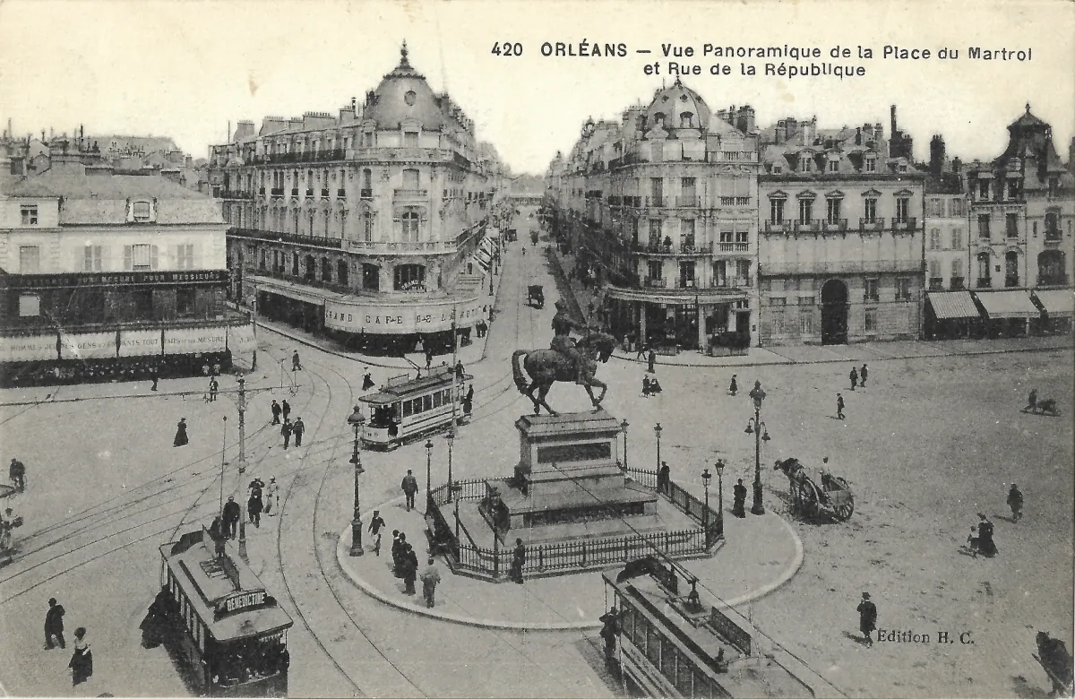 Carte postale Orleans 09 - Original