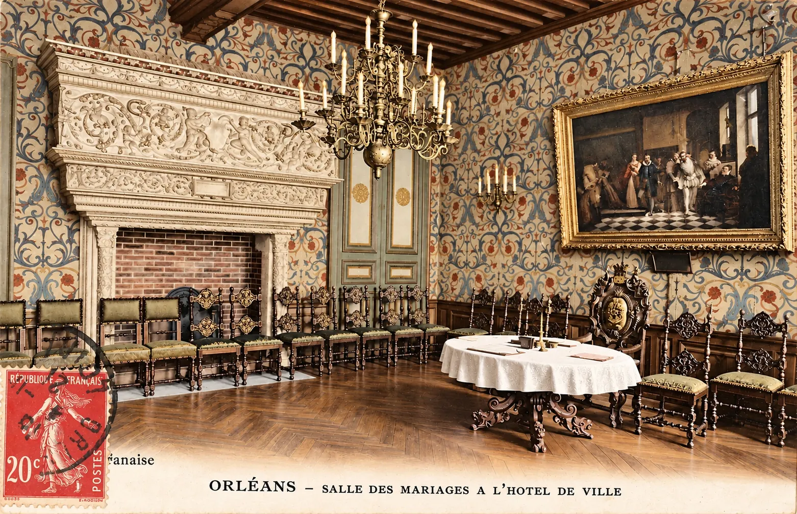 Carte postale Orleans 10 - Colorized