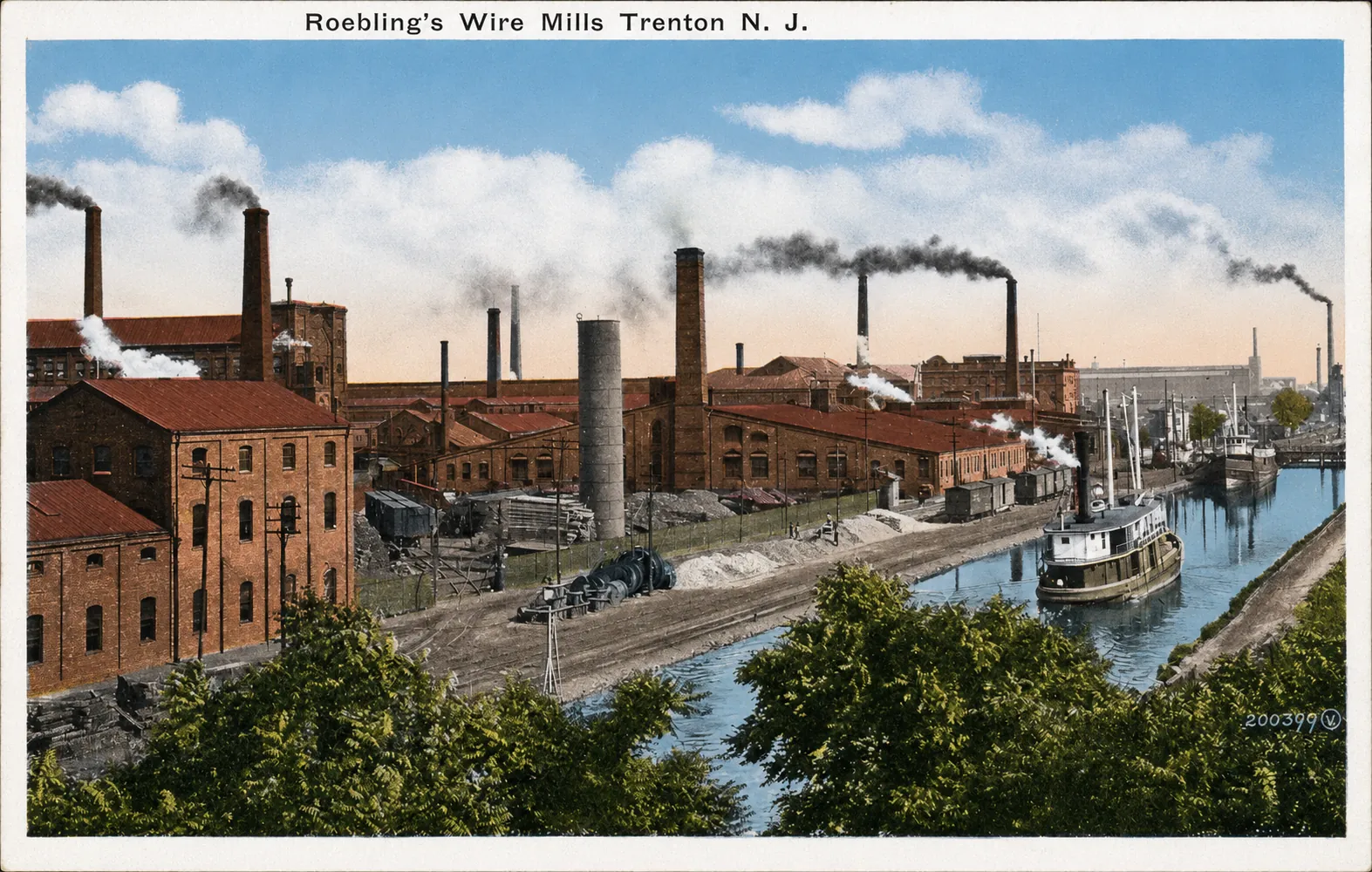 Carte postale Trenton 06 - Remastérisée